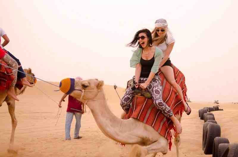 camel ride in dubai desert safari