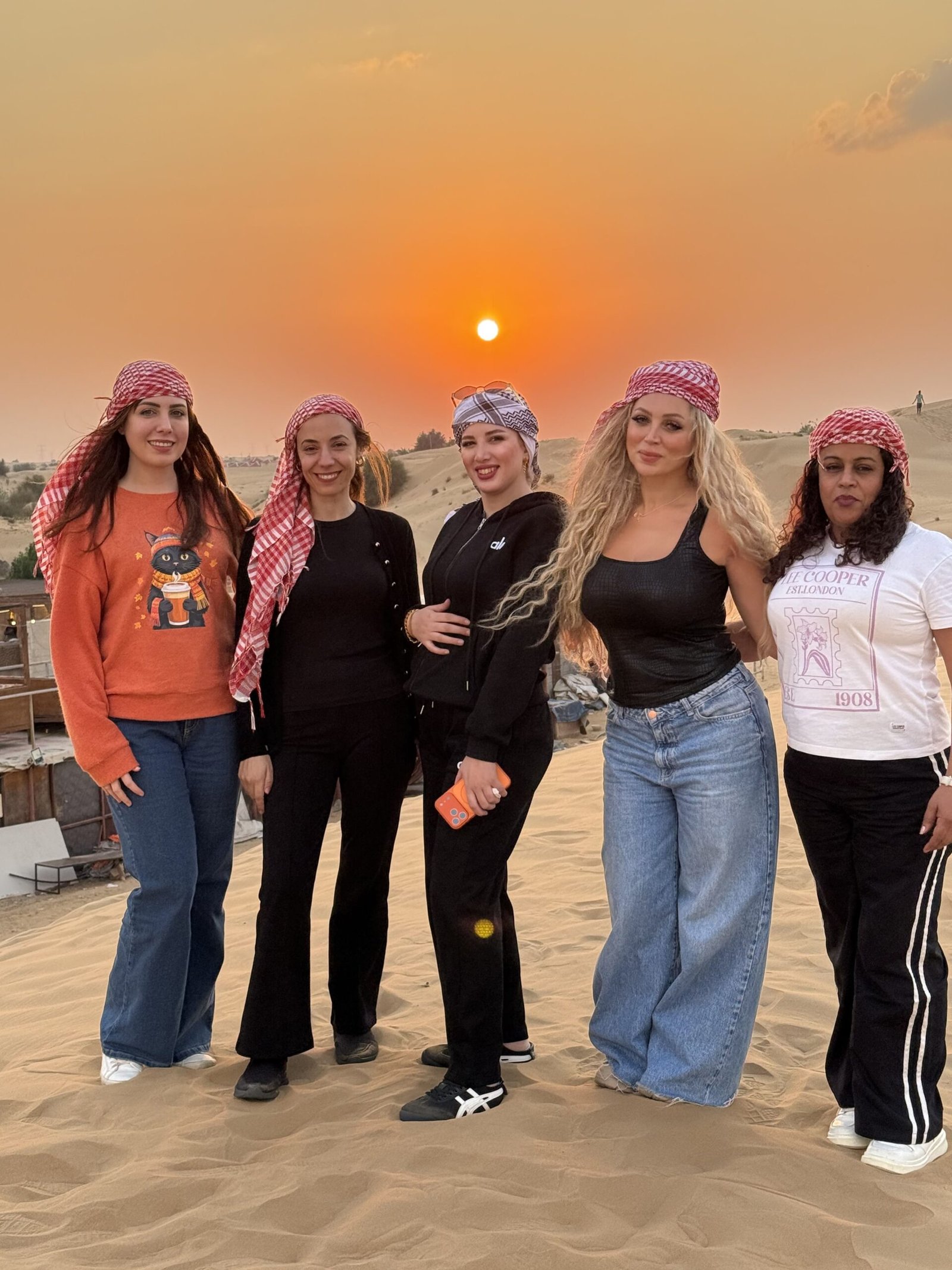 Traditional camel ride experience in the Dubai desert