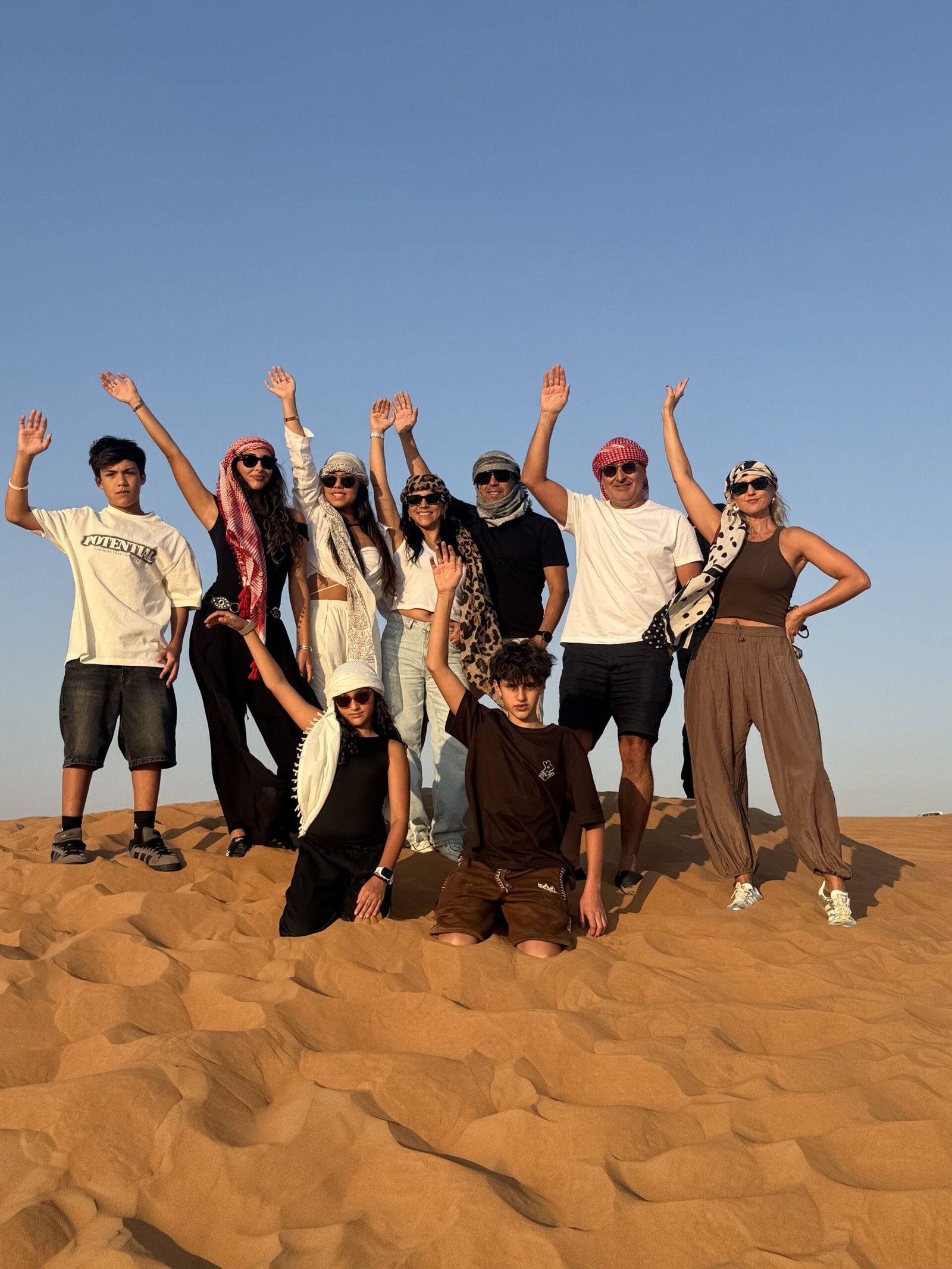 Camel ride experience during desert safari in Dubai